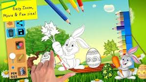 Kelinci paskah adalah makhluk fiktif yang digambarkan sebagai seekor kelinci antropomorfis. Easter Bunny Buku Mewarnai Aplikasi Di Google Play