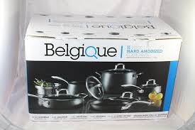 Belgique 11 Piece Hard Adonized Cookware Black Want To Know More Click On The Image Cookware Set Cookware Sets Cookware Set Stainless Steel