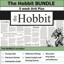 The Hobbit Unit The Hobbit Reading Quizzes Anticipation Guide Reading