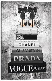Choose from a curated selection of black and white wallpapers for your mobile and desktop screens. Chanel Canvas Art Prints Icanvas
