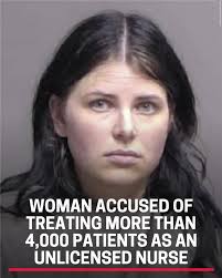 A woman in Florida is accused of posing as a licensed nurse and caring for  over 4,000 patients over the course of two years. Read more here:  https://tinyurl.com/yc24m3je