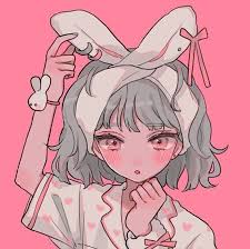 Anime Bunny Girl Aesthetic Anime Cartoon Girl Drawing Bunny Drawing