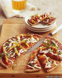 Pita Pizza Martha Stewart Recipes Easy Healthy Recipes Healthy Snacks Recipes Food