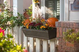 Stylish flower box arrangements with free delivery to ca. Fall Window Box Ideas Tricks Treats Hooks Lattice Blog