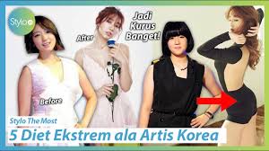Mengingat banyak yang memutuskan untuk kuruskan badan dengan cara yang tidak sehat. 5 Cara Diet Menurunkan Berat Badan Ala Artis Korea Dengan Ekstrem Cepat Pola Makan Stylo Id Youtube