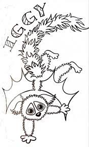 I though i would try and use more than one colour of ink for the drawing. Iggy Coloring Page Lost City Coloring Pages Book Worms