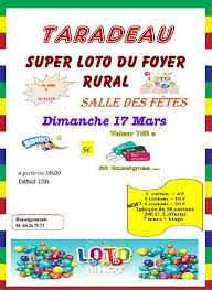 Vendredi, 18 octobre 2019 12:26. Bingo Mairie De Taradeau