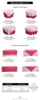 Lets Talk Linens The Ultimate Guide To Table Linen Sizes