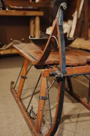 Fine art tables handmade in usa since 1913. Sleigh Coffee Table Eagle Head Albany Cutter Sleigh Vintagewinter