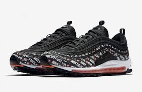 Nike Air Max 97 Just Do It Black In 2020 Nike Air Max Mens Nike Air Nike Air Max 97