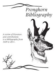White sands is a working military facility with tight security. Pdf Pronghorn Bibliography A Review Of Literature And Contributions To A Bibliography From 1649 To 2011