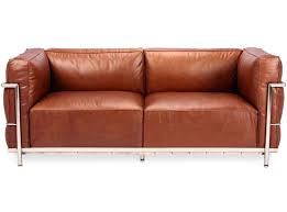 Le Corbusier Lc3 Sofa 2 Seater Grand Confort Collector Replica Chicicat