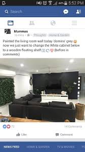 Domino Dulux Colour Feature Home And Garden Tv Dulux Colour Wooden Floating Shelves