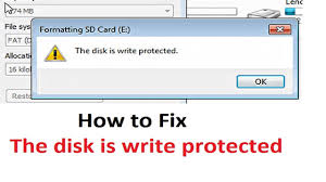 You should be able to read, write if you do find a virus, eliminate it using your antivirus software. The Disk Is Write Protected Remove The Write Protection Or Use Another Disk Howtosolveit Youtube