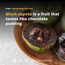 The official species name is diospyros nigra. How Comma Black Sapote A K A The Chocolate Pudding Facebook