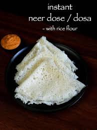 Instant Neer Dosa Recipe Neer Dose With Rice Flour Ghavan Recipe Recipe Dosa Recipe Recipes Rice Flour Recipes