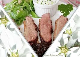 Roti De Magrets De Canard Aux Pruneaux Cuisson Basse Temperature Martine Bichonne Son Menu Magret De Canard Magret Canard Au Four Cuisson Basse Temperature