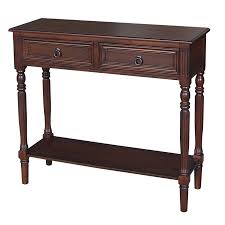 Espresso Casual Console Table Lowes Com In 2020 Console Table Console Table Living Room Living Room Table