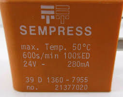 Sempress 39 D 1360-7955 Magnetspule | 24V | 600s/min | Bohrung 8 und 9 mm |  eBay
