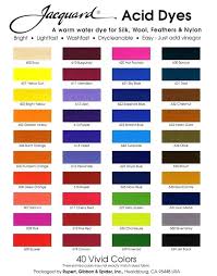 Comprehensive Tie Dye Color Mixing Chart 2019