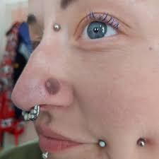 SF Faceted Millennial Mauve Cats Eye Plugs 6g, 4g, 2g (6mm), 0g, 00g  (10mm), 7/16, 1/2" (12.25mm), 9/16, 5/8, 3/4" (sold as Pairs)