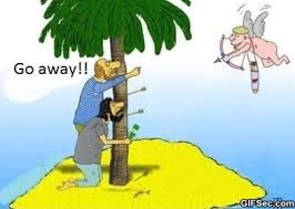 Resultado de imagen para cupido humor gif