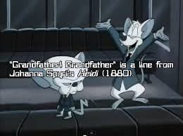 Maurice lamarche and rob paulson recall some of their most memorable lines from pinky and the brain. Pinky And The Brain References Guide The Third Mouse Brain And Heidi Pinky