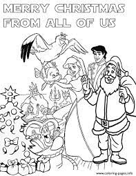 The best free, printable christmas coloring pages! Disney Princess Christmas Coloring Pages Printable