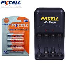 Introducing 4 X Nizn Aa Rechargeable Batteries 16v 16volt 2500mwh High Voltage Aa Nickel Zinc And Us Aaa Battery Charger Rechargeable Batteries Battery Charger