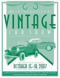 Vintage Car Show Ad And Illustration Via Behance Car Show Vintage Cars Vintage