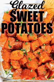 Glazed Sweet Potatoes 5 Simple Ingredients Our Zesty Life Recipe In 2021 Sweet Potato Glazed Sweet Potatoes Yam Or Sweet Potato