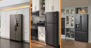 It is fingerprint resistant too! Choosing Between Slate Black Stainless Steel Black Slate Appliances