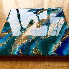 Pin By Miss L In Art On Home Decoration In 2019 Resin Art Acrylic Art Resin Artwork