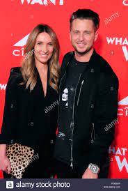 Westwood California Usa 28th Jan 2019 Musician Ryan Tedder Of Onerepublic And Wife Genevieve Tedder Attend Paramount Pictures U S Premiiere Of What Men Want On January 28 2019 At Regency Village Theatre