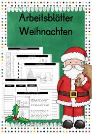 Arbeitsblatter Weihnachten Unterrichtsmaterial In Den Fachern Deutsch Fachubergreifendes Weihnachtsarbeitsblatter Unterrichtsmaterial Unterrichtsmaterial Grundschule