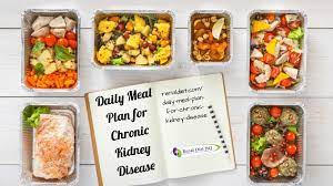 Daily Meal Plan For Chronic Kidney Disease Renal Diet Menu Headquarters Meal Planning Daily Meal Plan Healthy Meal Plans