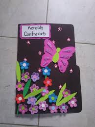 Bellas Carpetas Decoradas En Foami Bs 4 50 En Mercado Libre Carpetas Decoradas Carpetas Decoradas En Foami Carpetas Decoradas Para Ninos