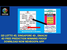 New Singapore 4d Lottery Prediction How To Pick E Choose 4d From Sg New Charts Malay
