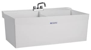 mustee utilatwinall double laundry tub