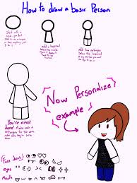I Made This To Help My Friend Draw People Semi Better Than The Sick Figures They Drew Previously Hope It Hel Cartoon Styles Simple Cartoon Drawings Of Friends