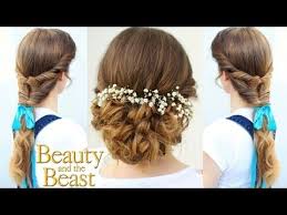 I even have a little bobby pin trick to help get the classic belle swoop in front! Braidsandstyles12 Youtube Belle Hairstyle Hair Styles Emma Watson Hair