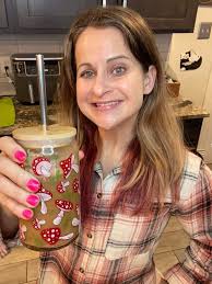 Iced mushroom coffee 🍄☕️