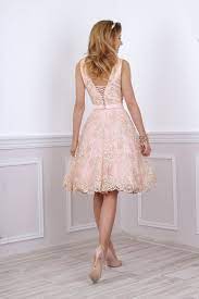 Bilder finden, die zum begriff hochzeit passen. Kleid Fur Standesamtliche Trauung In Rosa Gold Kleiderfreuden