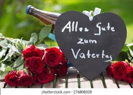 Bareuther waldsassen bavaria germany floral rose porcelain coasters set of 6. Happy Day Alles Gute Zum Vatertag Stock Photo Edit Now 276808328
