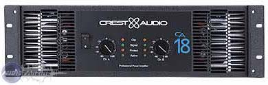 Audio power amplifier circuit diagrams / circuit schematics. Documents Presets Manuals Crest Audio Ca 18 Audiofanzine
