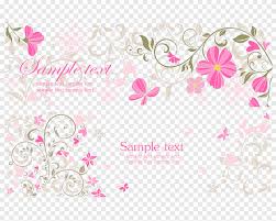 Background undangan pernikahan bunga 90085. Bunga Bahan Undangan Pernikahan Romantis Merangkai Bunga Liburan Png Pngegg