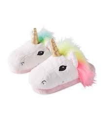 Kids Led Light Up Unicorn Slippers Child S 3 5 Hearthsong