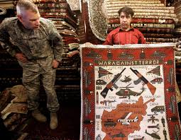 afghan war rugs turn profit on violence