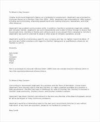 Personal Recommendation Letter Template Unique 40 Awesome