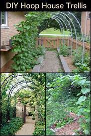 diy hoop house trellis your projects